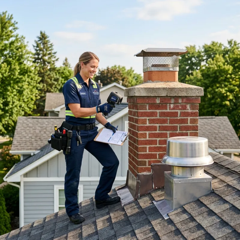 Technician removing a deceased bird from an indoor space in Point Leo